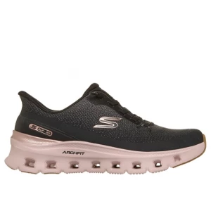 Obrázek produktu Skechers Ženy Slip-ins: Arch Fit Glide-Step Pro - Golden Pace Shoes v Černá / Růžové Zlato, Vegan, Pratelné v pračce