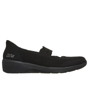 Obrázek produktu Skechers Ženy Slip-ins: Arya - Subtle Gleam Shoes v Černá, Vegan, Pratelné v pračce