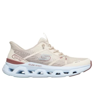 Obrázek produktu Skechers Ženy Slip-ins: Glide-Step Altus - Fast Lane Shoes v Přírodní Barva / Světle Modrá, Vegan, Pratelné v pračce