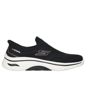 Obrázek produktu Skechers Ženy Slip-Ins: GO WALK Arch Fit 2.0 - Tatum Shoes v Černá / Růžové Zlato, Vegan, Pratelné v pračce
