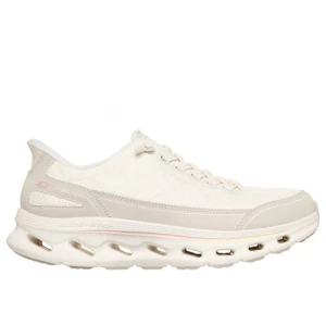 Obrázek produktu Skechers Ženy Slip-ins: GO WALK Glide-Step 2.0 - Cozy Fit Walker Shoes v Krémově Bílý, Pratelné v pračce
