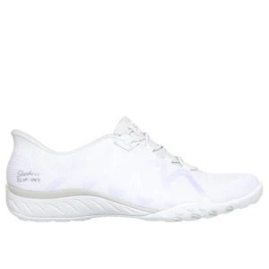 Obrázek produktu Skechers Ženy Slip-ins Relaxed Fit: Breathe-Easy - Eter-Knity Shoes v Bílý, Vegan, Pratelné v pračce