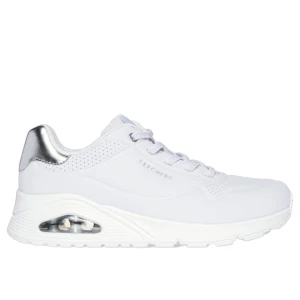 Obrázek produktu Skechers Ženy UNO - Shimmer Away Shoes v Bílý / Stříbrná