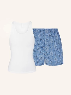Obrázek produktu Skims Krátké Pyžamo Cotton Poplin arctic snow bandana