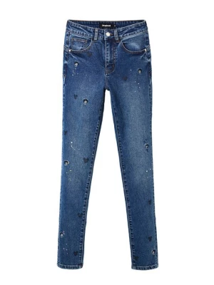 Obrázek produktu Skinny džíny Desigual modrý denim