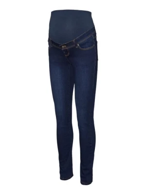 Obrázek produktu Skinny džíny Mamalicious tmavomodrý denim
