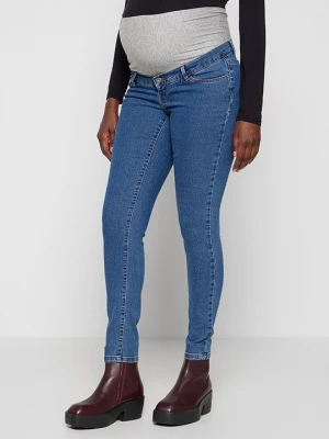Obrázek produktu Skinny džíny Mamalicious tmavomodrý denim