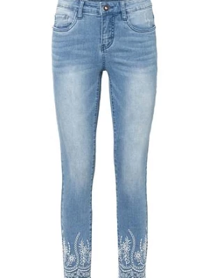 Obrázek produktu Skinny džíny, Mid Waist, zkrácené BonPrix