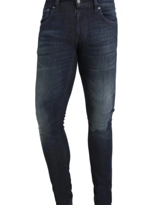 Obrázek produktu Skinny džíny Nudie Jeans tmavomodrý denim