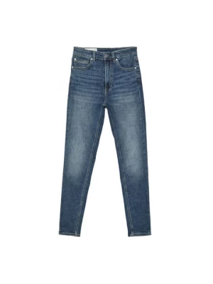 Obrázek produktu Skinny džíny Stradivarius modrý denim