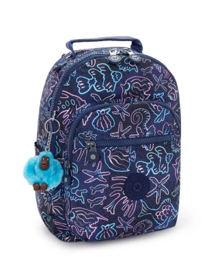 Obrázek produktu Školní taška Kipling skvrnitě tmavě modrá
