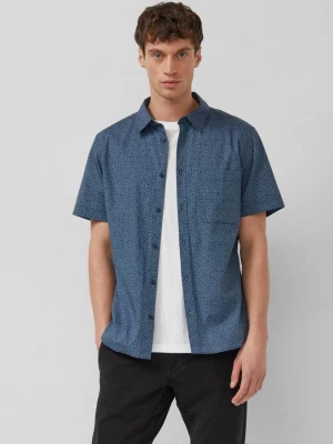 Obrázek produktu Slim fit: lehká košile krátkým rukávem, náprsní kapsou a potiskem s.Oliver modrá
