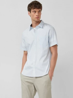 Obrázek produktu Slim fit: lehká košile s krátkým rukávem, náprsní kapsou a potiskem s.Oliver modrá