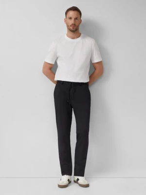 Obrázek produktu Slim fit: teplákové kalhoty ze směsi viskózy s.Oliver černá