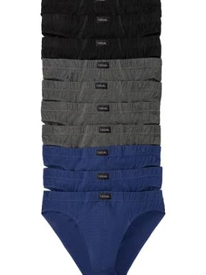 Obrázek produktu Slipy s měkkou bavlnou (10 ks v balení) BonPrix