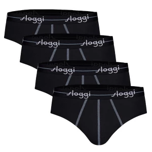 Obrázek produktu SLOGGI Slipy kouřově modrá / černá / bílá