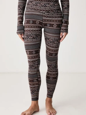 Obrázek produktu Smartwool funkční legíny dámské z merino vlny hnědá