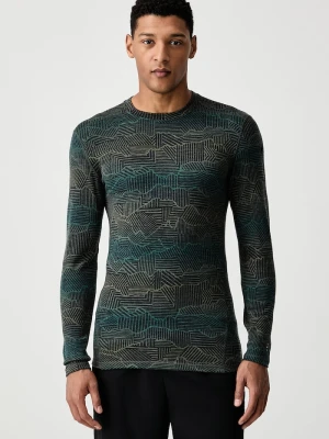 Obrázek produktu Smartwool funkční tričko dlouhým rukávem pánské z merino vlny zelená