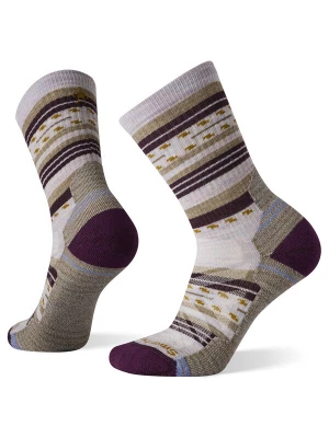 Obrázek produktu SMARTWOOL Ponožky 'Margarita' béžová / okrová / fialová / bílá