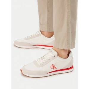 Obrázek produktu Sneakersy Calvin Klein Jeans Retro Runner Ess Mix Mat YM0YM01361 Béžová