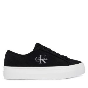 Obrázek produktu Sneakersy Calvin Klein Vulc Flatf Laceup Suede HW0HW03088 Černá