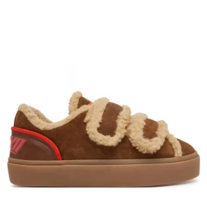 Obrázek produktu Sneakersy Inuikii Lila Shearling Low Velcro 1001.001.0561.150 Hnědá