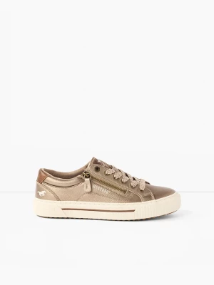 Obrázek produktu Sneakersy marki Mustang z zamkiem BonPrix złoty