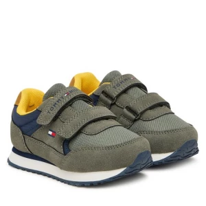 Obrázek produktu Sneakersy Tommy Hilfiger Low Cut Velcro Sneaker T1X9-35253-1960 M Zelená