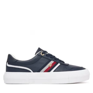 Obrázek produktu Sneakersy Tommy Hilfiger Th Platform Vulc Leather FW0FW09603 Tmavomodrá