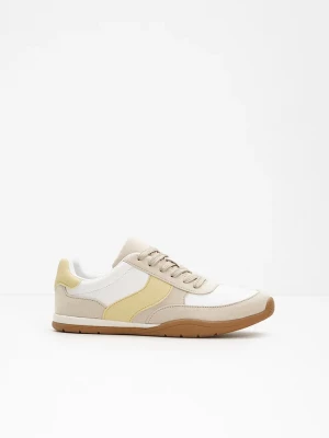 Obrázek produktu Sneakersy w stylu retro BonPrix biały