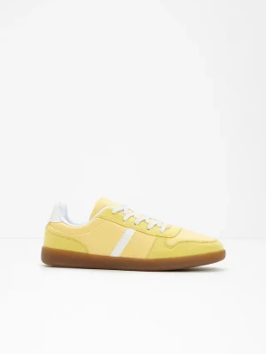 Obrázek produktu Sneakersy w stylu retro BonPrix żółty