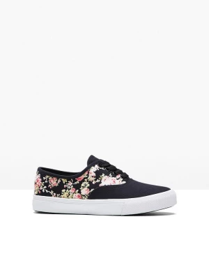 Obrázek produktu Sneakersy z bawełnianego płótna BonPrix czarny
