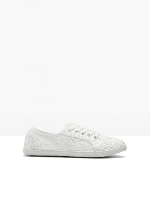 Obrázek produktu Sneakersy z koronką BonPrix biały