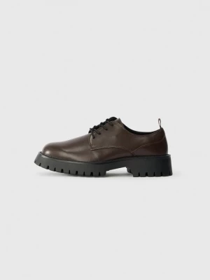 Obrázek produktu Šněrovací boty Pier One By Zalando tmavě hnědá
