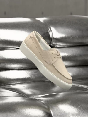 Obrázek produktu Šněrovací boty Steve Madden světle hnědošedá