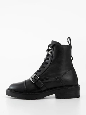 Obrázek produktu Šněrovací kotníkové boty AllSaints černá