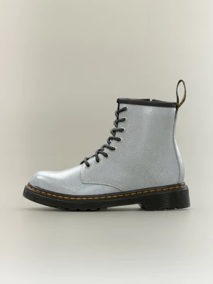 Obrázek produktu Šněrovací kotníkové boty Dr. Martens stříbrná barva