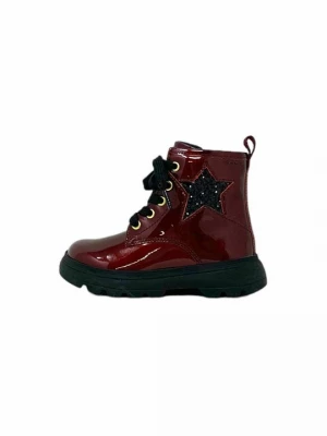 Obrázek produktu Šněrovací kotníkové boty Geox bordeaux