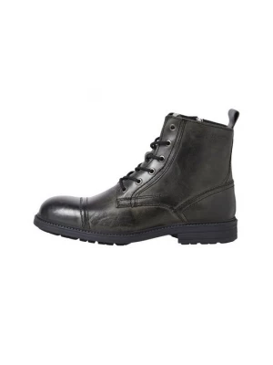 Obrázek produktu Šněrovací kotníkové boty Jack&Jones antracitová