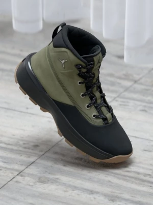 Obrázek produktu Šněrovací kotníkové boty Jordan olivová
