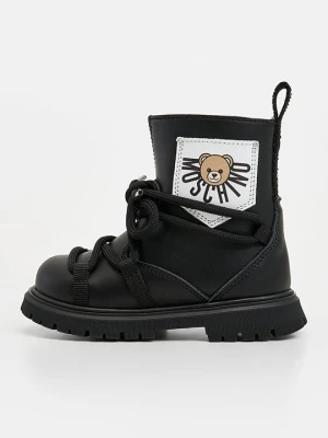 Obrázek produktu Šněrovací kotníkové boty MOSCHINO černá