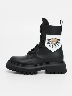 Obrázek produktu Šněrovací kotníkové boty MOSCHINO černá