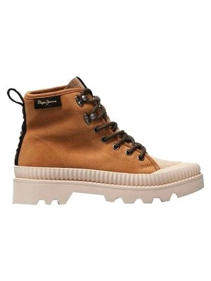 Obrázek produktu Šněrovací kotníkové boty Pepe Jeans koňaková