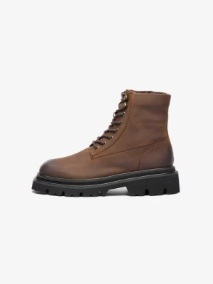 Obrázek produktu Šněrovací kotníkové boty YOURTURN By Zalando hnědá