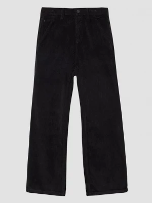 Obrázek produktu Šňůrové kalhoty Baggy / Relaxed Fit / Mid Rise / Wide Leg s.Oliver černá