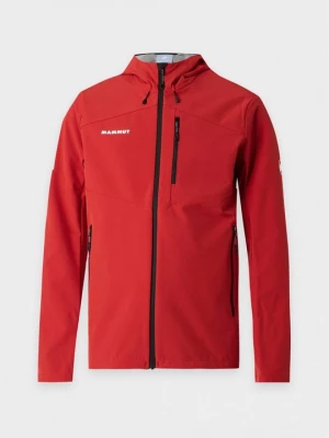 Obrázek produktu Softshellová bunda Mammut červená