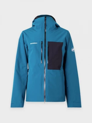 Obrázek produktu Softshellová bunda Mammut petrolejová
