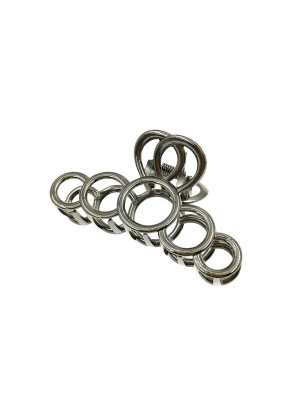 Obrázek produktu soho Hair accesoires Šperky do vlasů 'Metal Hair Claw - Grey' šedá