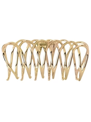Obrázek produktu soho Hair accesoires Šperky do vlasů 'Olive Metal Hair Claw - Gold' zlatá