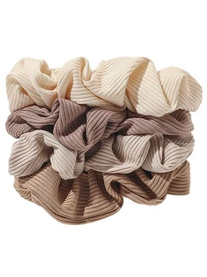 Obrázek produktu soho Hair accesoires Šperky do vlasů 'SOHO Ivory Scrunchies - set of 4' slonová kost